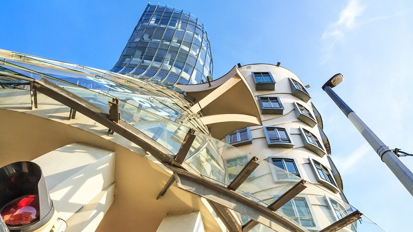 Detail of the Dancing House