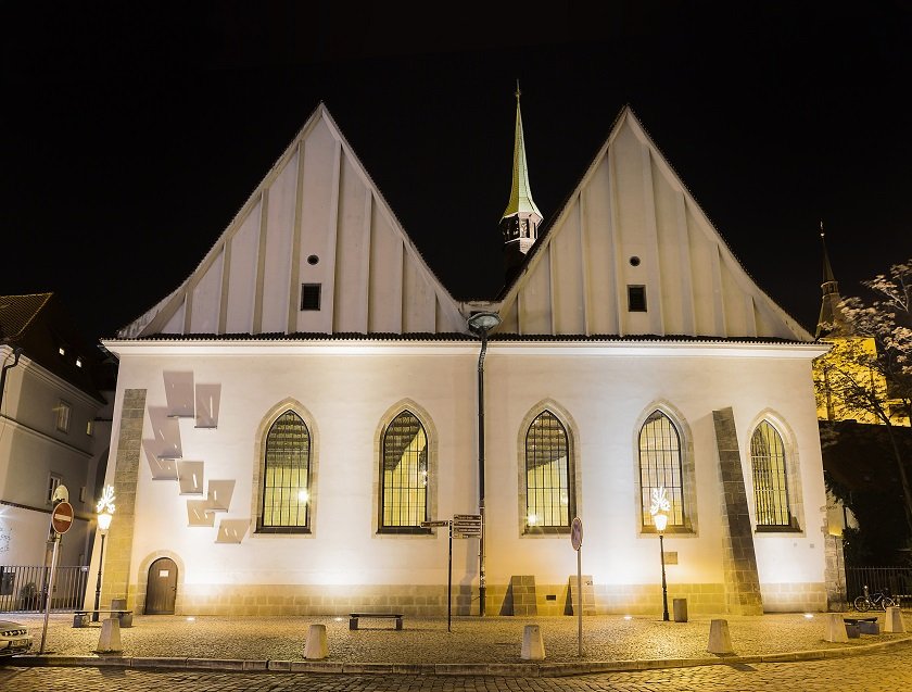 Bethlehem Chapel at night