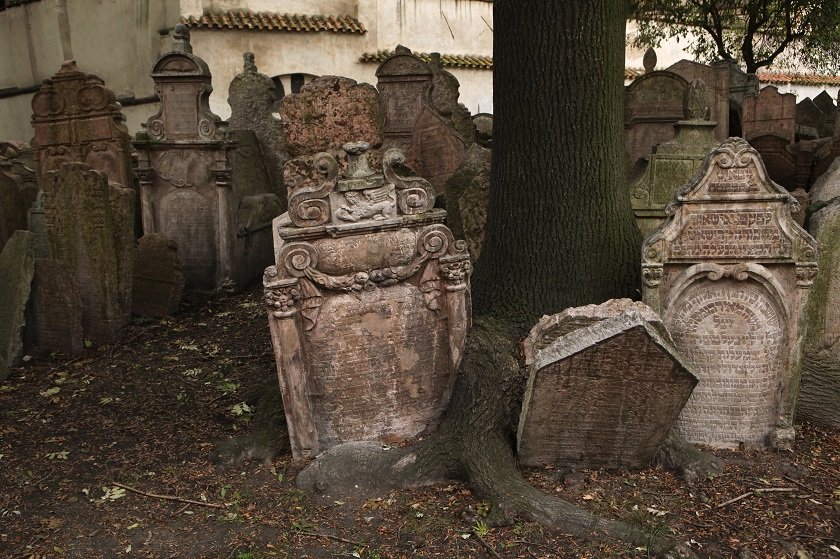 Graves in the Old Jewish Cemetery