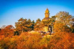 Letná Park in autumn